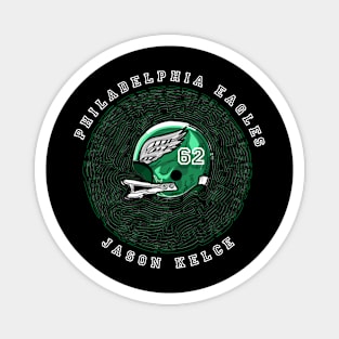 Jason Kelce Philadelphia eagles Helmet Magnet